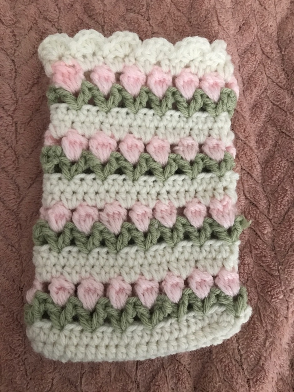 Crochet Tulip Kindle Sleeve